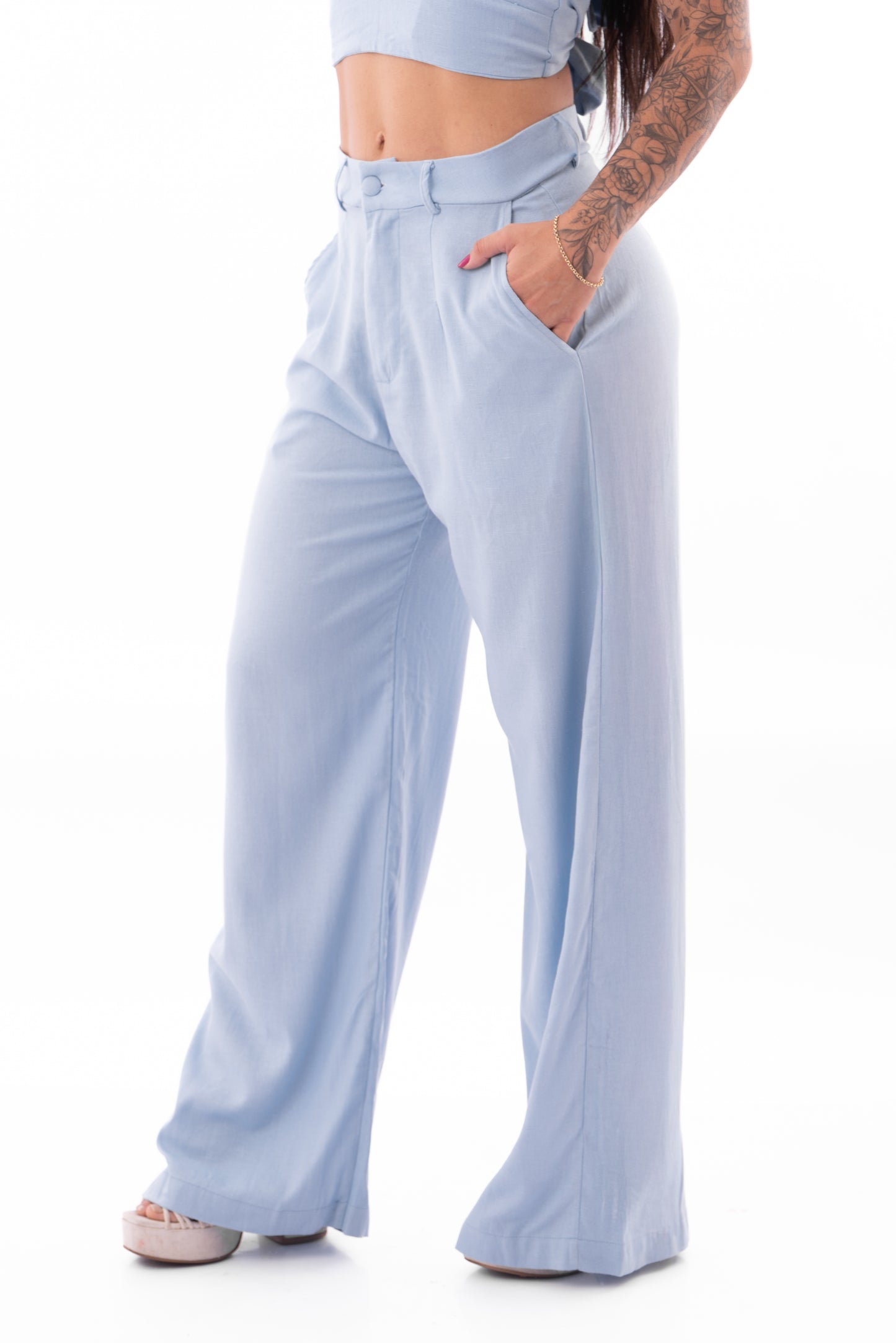 Calça Wide